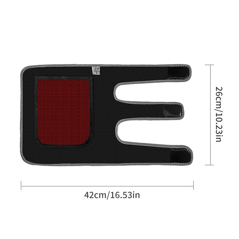 660&850nm Red Light Heating Massage Pad for Elbow Brace Joint Fatigue Relief Near Infrared Light Devices Pad Relief Relax Muscle