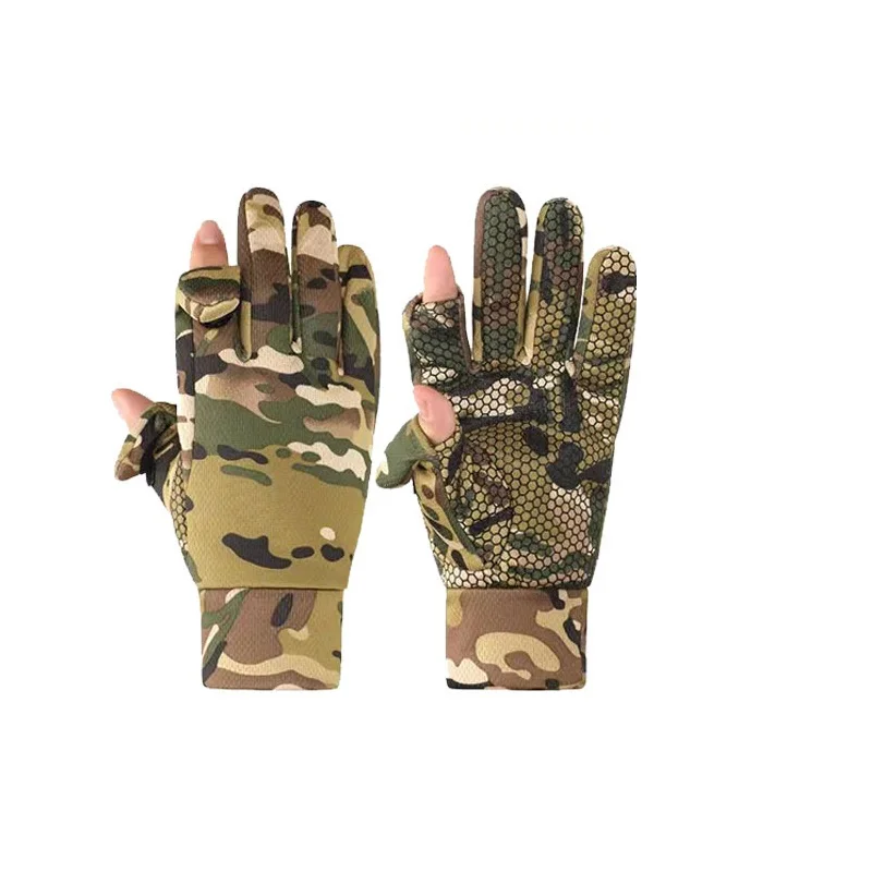 

Winter Full Finger Hunting Gloves Touchscreen Anti-slip Protection Fishing Gloves Hunting Outdoor Sports Walking Gloves