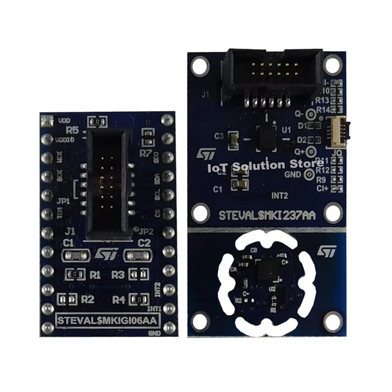 

STEVAL-MKI237KA LSM6DSV16BX adapter kit for standard DIL24 socket with QVAR and bone conduction functionalities
