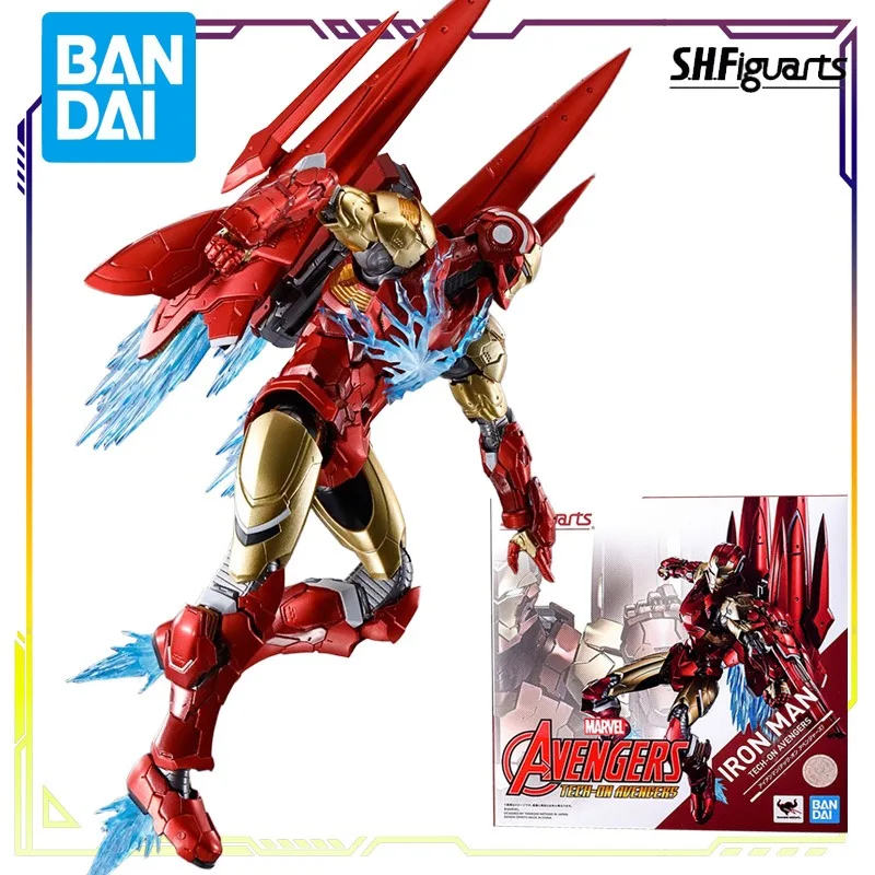 반다이 오리지널 모바일 어벤져스 S.H. Figuarts 모바일 어벤저 스 베놈 공생 울버린 액션 피규어 모델 장난감 소년을위한 선물