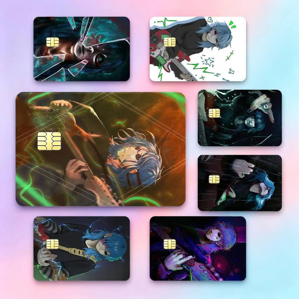 Game S-Sally F-Face S-Sally F-Fisher  Credit Card HD Stickers Small Chip Waterproof Sticker Game Card Decal Gift