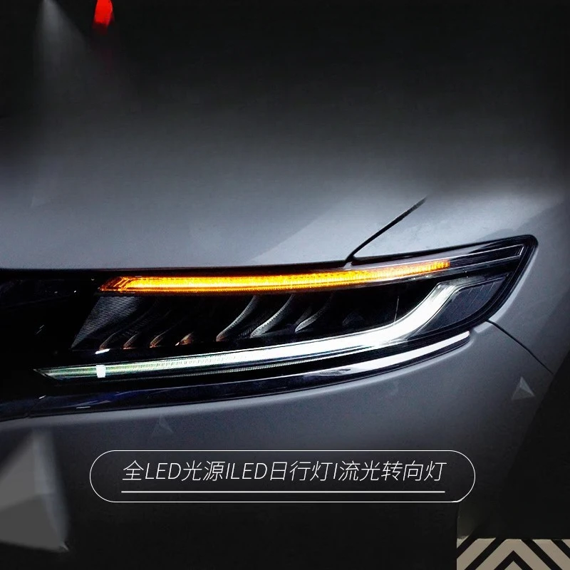 Suitable for Honda 2013-2019 Jade Headlight Assembly Modified High-End Full LED Light Source Daytime Running Light Turn Signal L