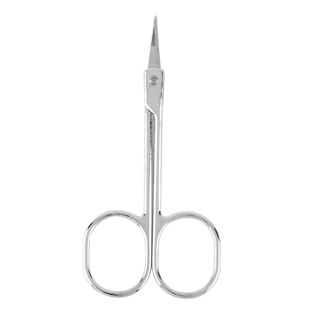 Stainless Steel Curved Tip Thin Blade Cuticle Scissors Nail Clippers Trimmer Dead Skin Remover Manicure Tools Make-up Tool
