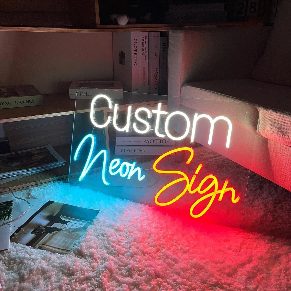 Custom Neon Sign | Kid Name Neon Sign | Custom Business Logo Sign | Wedding Neon Sign | Home Decor|  Special Day Holiday  Gift