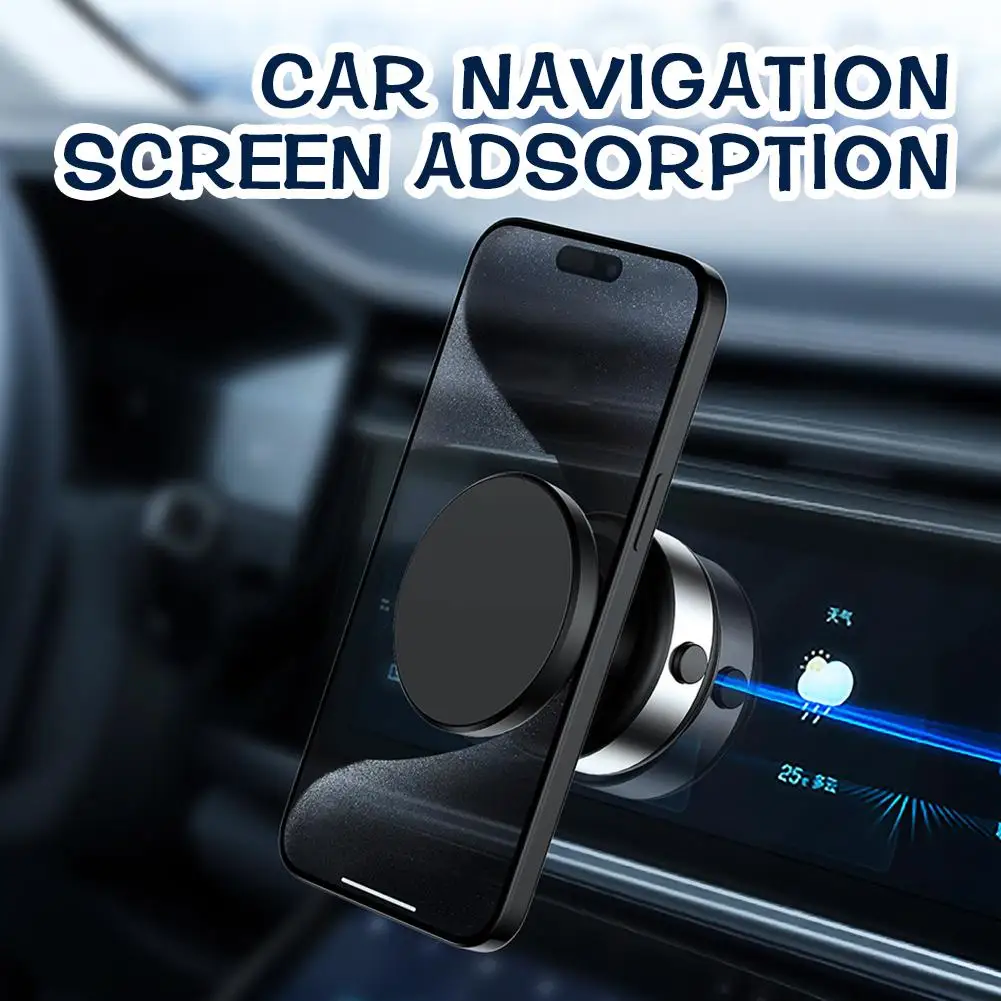 Electric Vacuum Magnetic Suction Car Phone Mount Intelligent Car Mount Mobile Phone Holder Stable Suction Cup Bracket For IPhone