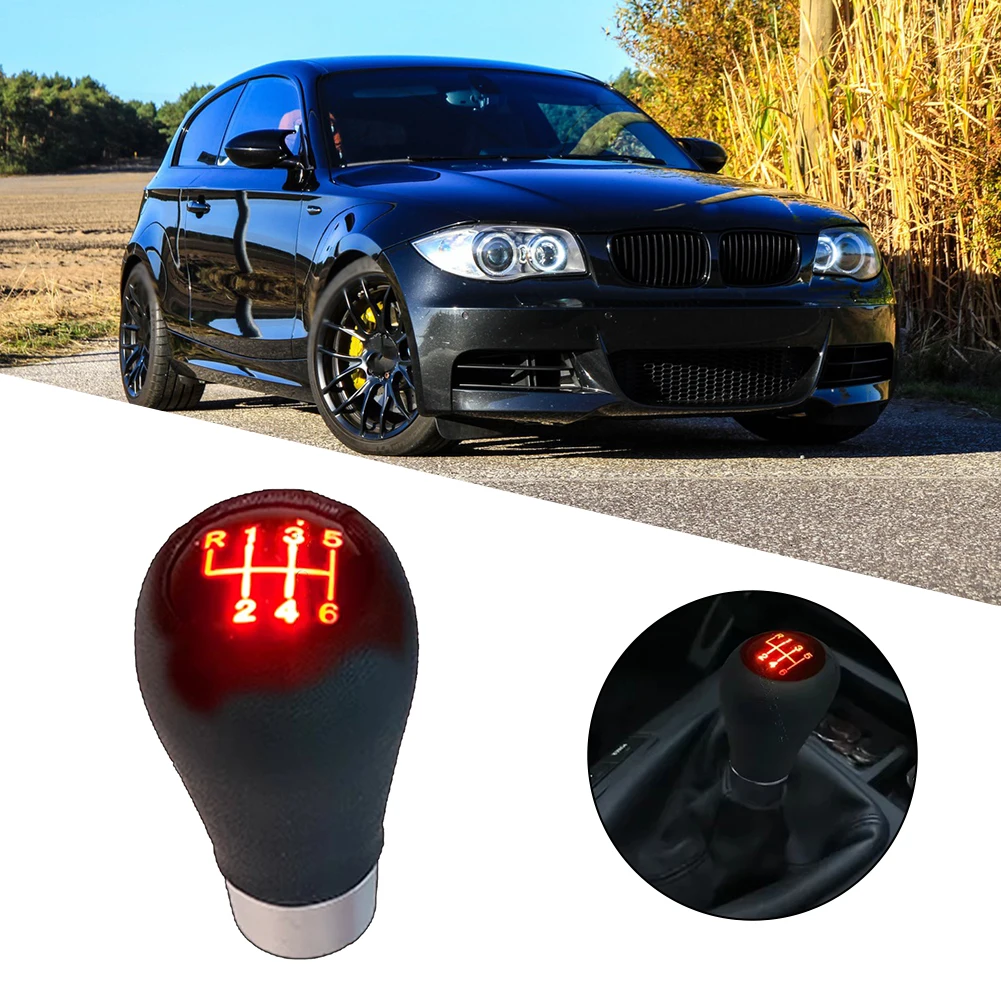 LED Gear Knob Shift Lever LED 6 Speed Car Shift Handball Knob LED Gear Knob Shift Handle Fit For BMW E23 E30 E32 E36 E38 E46 E52