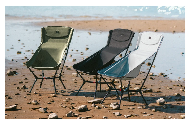 Naturehike 2025 YL01 Ultraleichter, automatischer Klappstuhl mit Schnellverschluss, tragbarer Outdoor-Camping-Strandstuhl, hält 150 kg stand – Detail 13