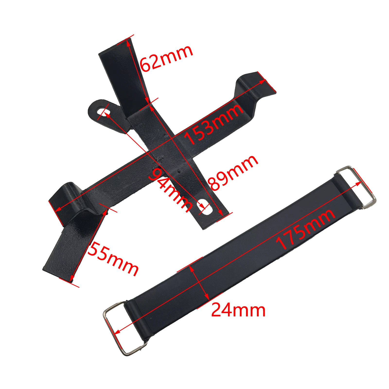 Motorcycle Accessories Battery Box Frame Battery Fixing Bracket For Honda Z50 Z50A Z50J Z50R Mini Trail Monkey Easy To Install
