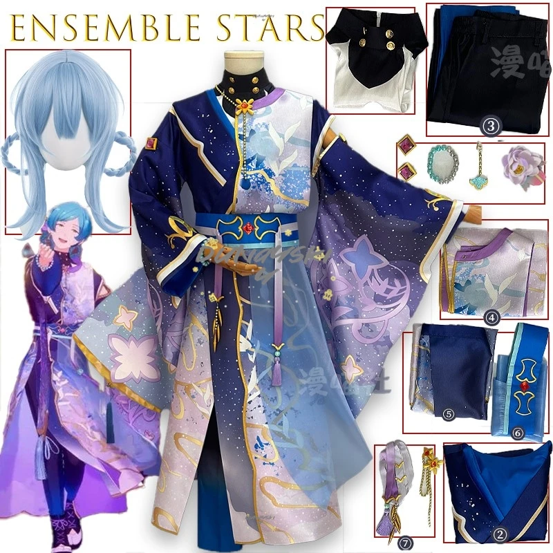 

Shinkai Kanata Yuta Shinobu Izumi Subaru Ruri Jasmine Cosplay Costumes Ensemble Stars Anime Outfits for Carnival Party