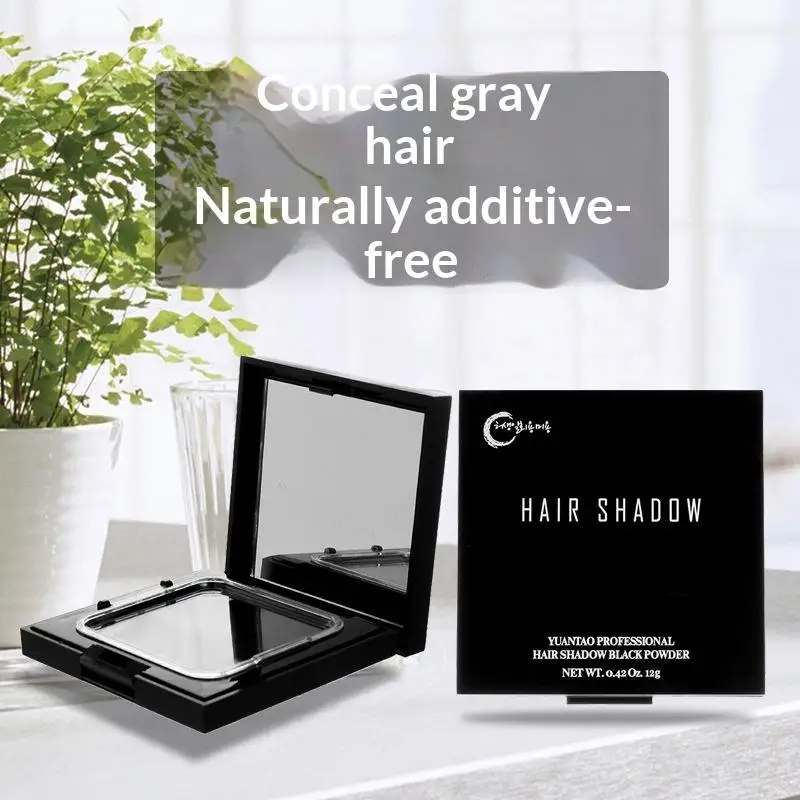 Disposable Forehead Hairline Shadow Powder 1Pcs Natural Matte Finish Dye Filling for Makeup Beginners