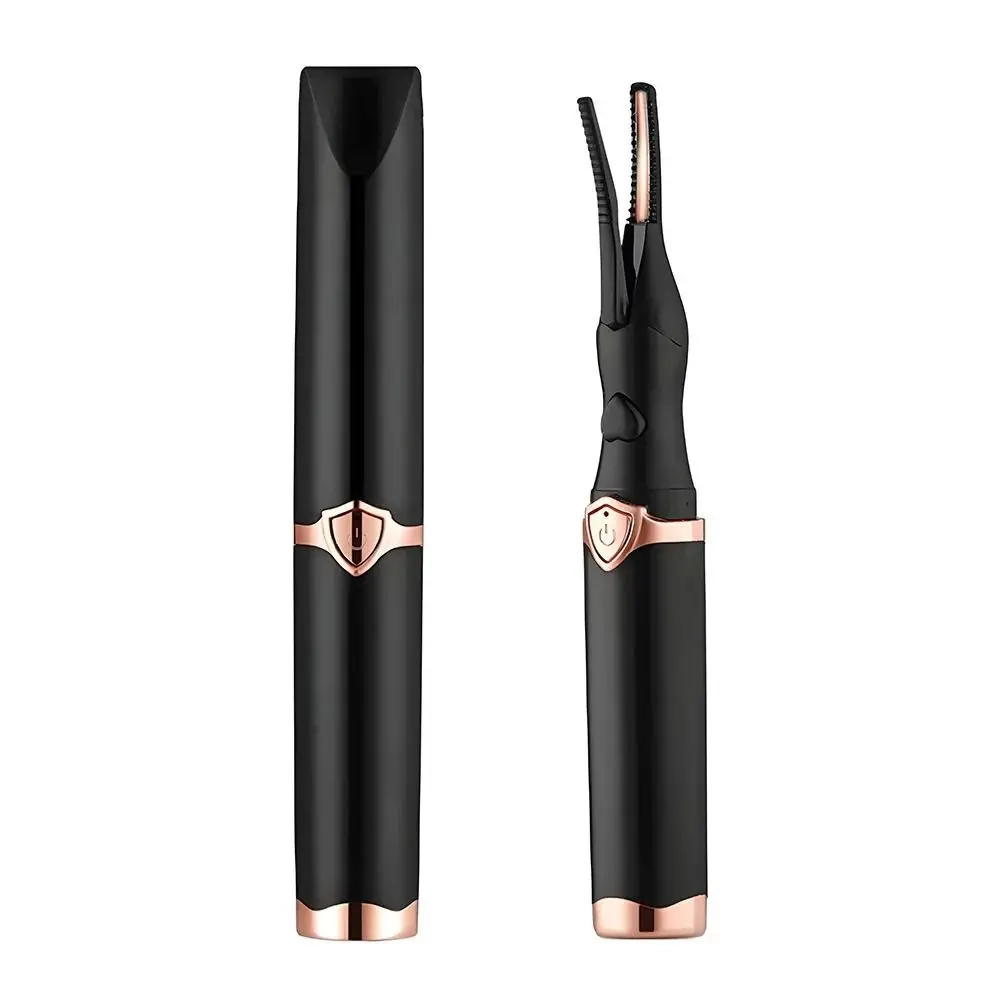

Wide Angle Electric Eyelash Curler Bezel-free Fast Heating Heated Eyelash Curling Device USB Charging Lasting Curling