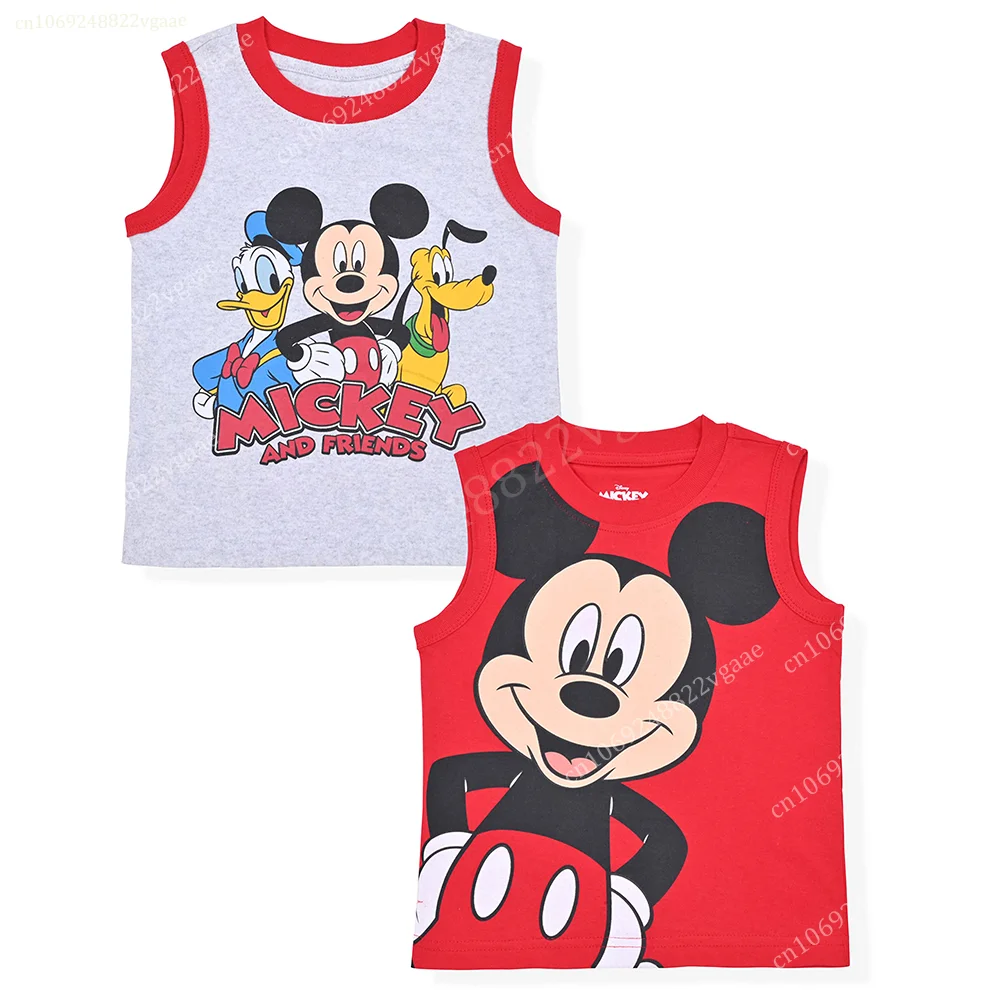 2024 estate Disney Mickey Mouse canotta bambini basket Jersey uomo ragazzi vestiti bambini T Shirt abbigliamento sportivo uniforme da allenamento