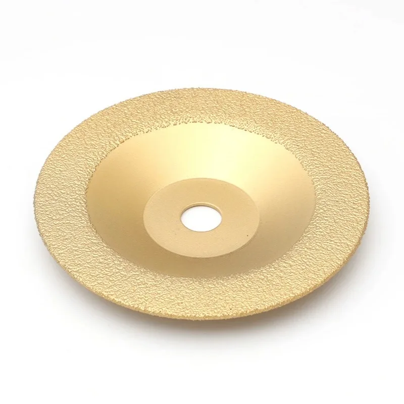 100 125 150 180 Mm Brazed Diamond Grinding Wheel Circular Saw Blade for Ceramic Marble Stone Concrete Cutting Disc