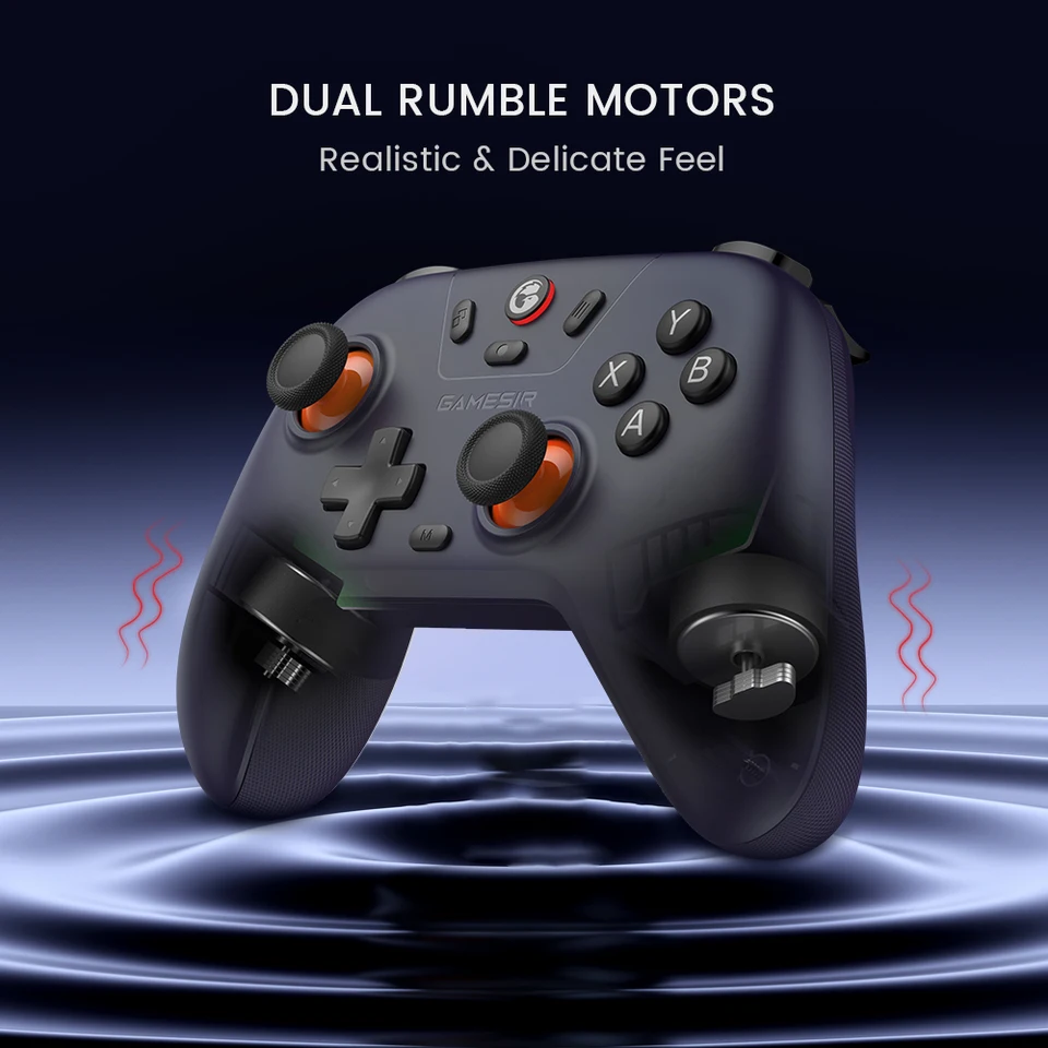 GameSir Nova Lite Gamepad inalámbrico controlador de juegos para Switch, Android, iOS, PC y juegos de Steam con joystick Hall Effect 5
