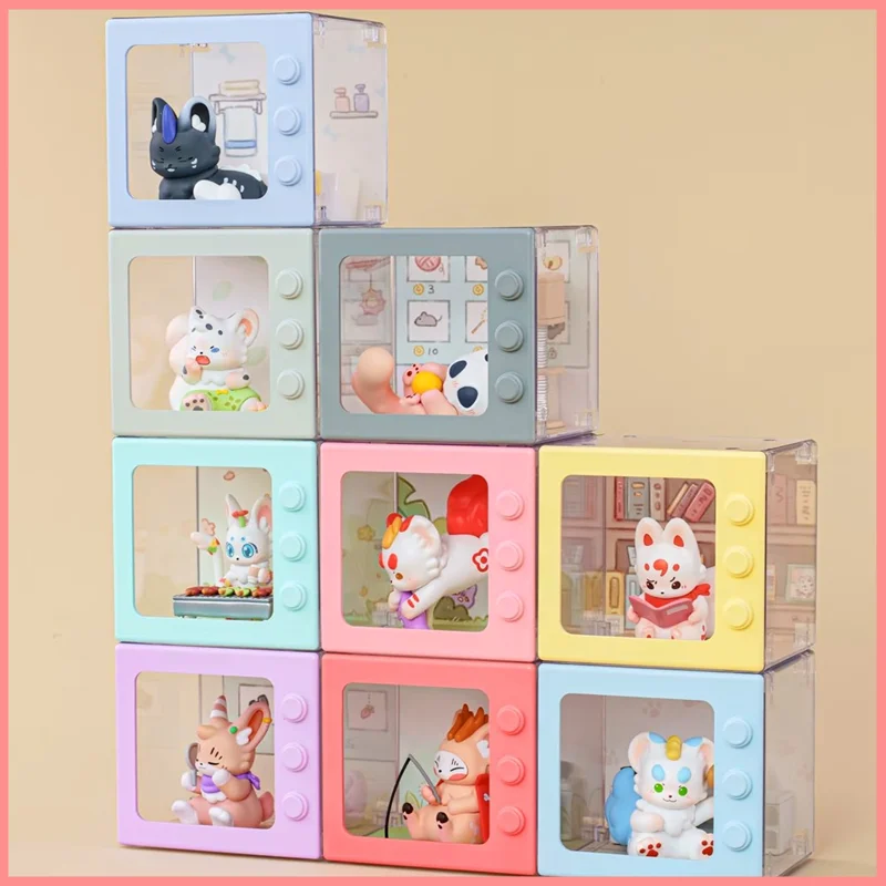 

2025 Beast Yan Authentic Blind Box Divine Beast Breeding Micro Box Cute Handmade Accessory Doll Trendy Toy Birthday Gift Pvc