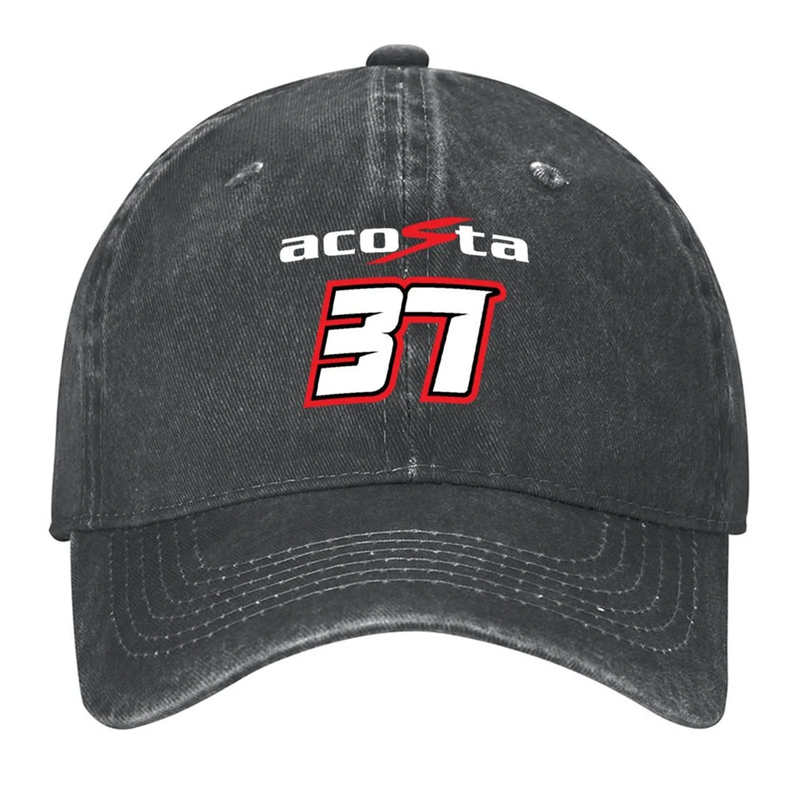 

Pedro Acosta Number 37 Baseball Cap derby hat custom caps Fashion Beach fashionable Mens Caps Women's