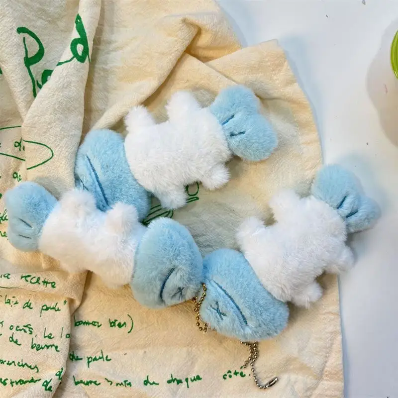 1/2 PCS Funny Fish Bone Plush Doll Stuffed Toys Keychain Bag Pendants Creative Backpack Hanging Ornaments Kids Gift Cute Cartoon