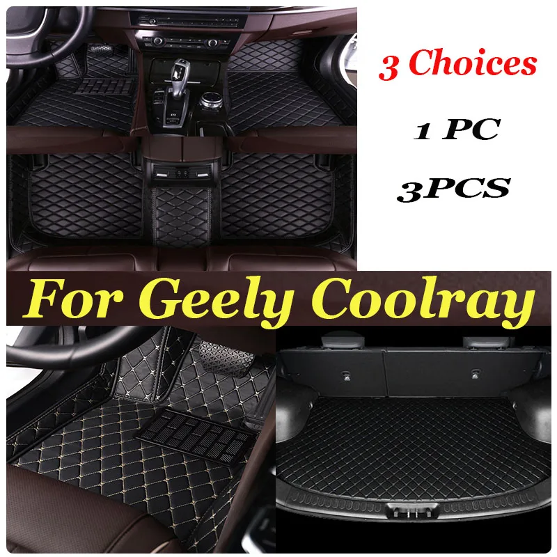 

Car Floor Mats For Geely Coolray 2019 2020 2021 2022 2023 Custom Auto Foot Pads Automobile Carpet Cover Interior Accessories