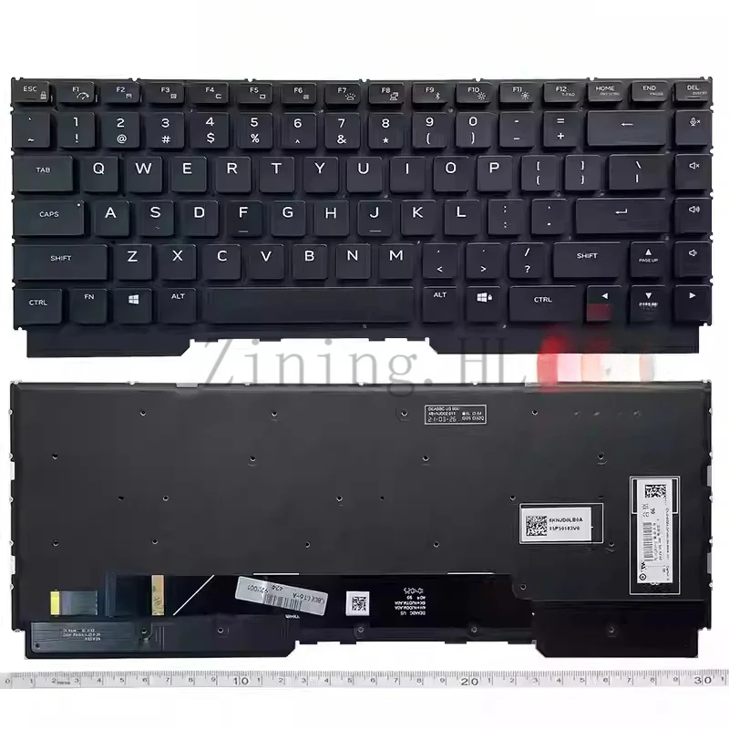 For Dell Alienware G16 7620 7630 G16 7625 7635 Keyboard M15 R5/R6/R7 Ordinary seven-color backlight