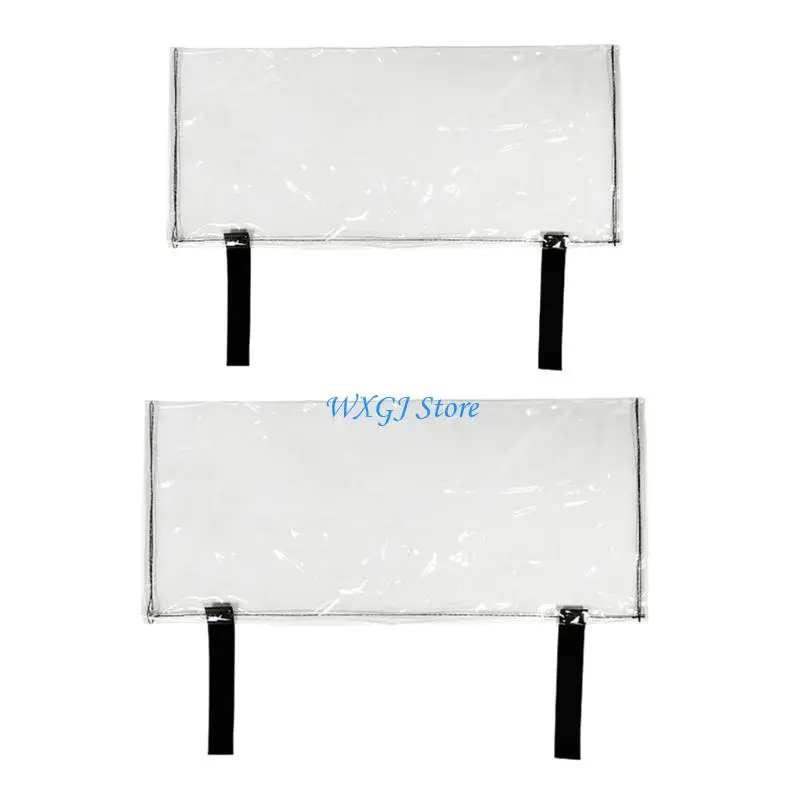 

37JE Waterproof Power Supply Control Box Guard Protector Enclosure Suitable For Electric Vehicles Transparent PVC Rain Shield