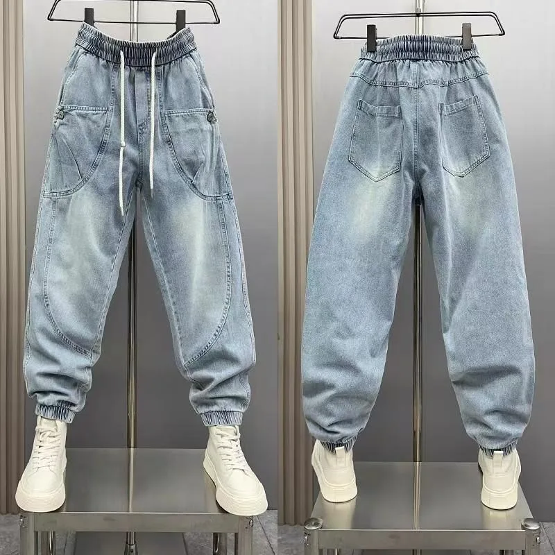 

Мужские брюки 2024, модные джоггеры, брюки, мужская повседневная одежда, брюки-султанки, уличная одежда, брюки для мужчин