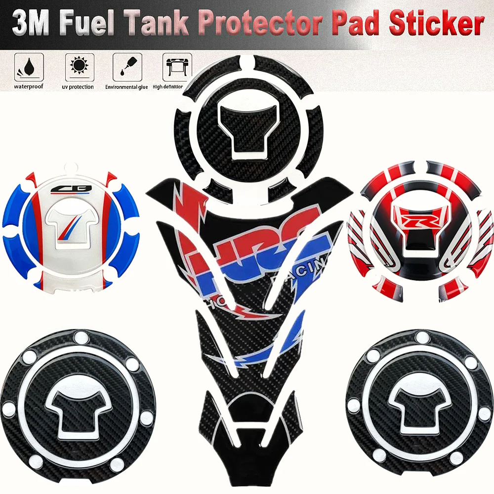 Voor Honda Cbr Hrc Stickers Motorfiets Accessoires Tankpad Covers Rr Cbr250rr Cbr600rr Cbr600rr Cbr1000rr 1000rr 600rr 250rr 1000 600 250