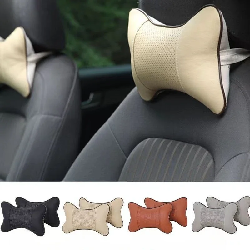 Car Interior Products, Car Neck Pillows, Bone Shaped Pillows, All Season Universal Interior Pillows, PU Headrest Fillers - Image 2