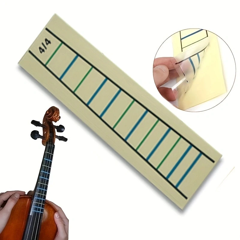 Violin Fretboard Sticker Tape Fiddle Fingerboard Chart Finger Marker For 4/4 1/4 1/8 3/4 1/2