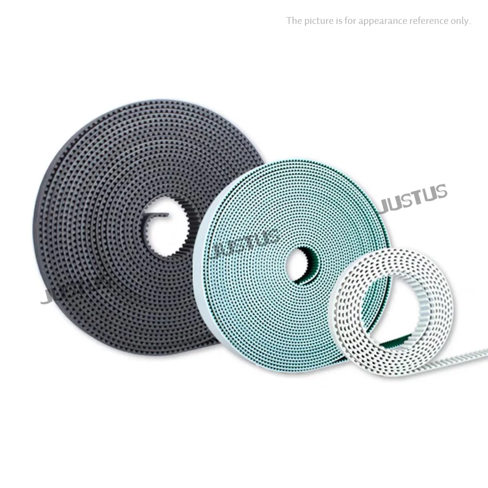 GT2 Open Timing Belt Polyurethane Steel PU Synchronous Belt Small Backlash for 3D Printer Widths 6/9/10/15mm 2GT