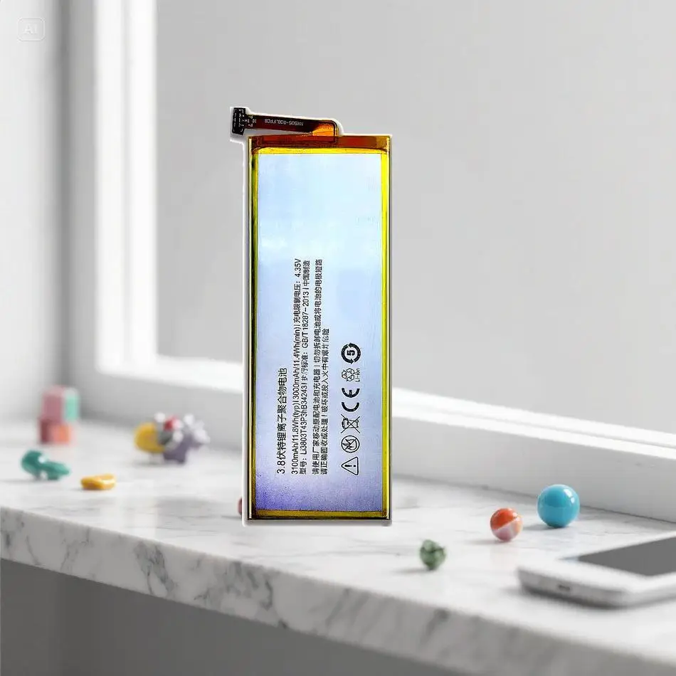 

For Zte Nubia Z7 Max NX505J Z7max Mobile Phone Battery Safe Li3830t43p3hb34243 Big Bull 3 3100Mah Durable