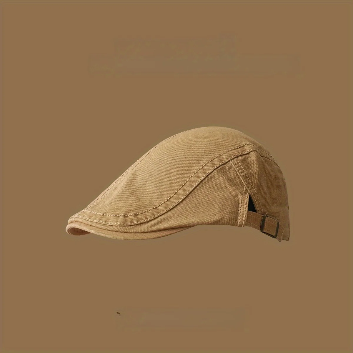 

Unisex Newsboy Cap British Vintage Style Solid Color Flat Peak Baker Boy Hat Casual Beret Autumn Winter Fashion