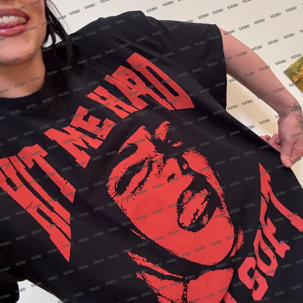 

Знаменитый певец, новый альбом Hit Me Hard And Soft Футболки Billie World Tour Concert Anniversary Edition Smile Tee Fans Summer Y2K Top