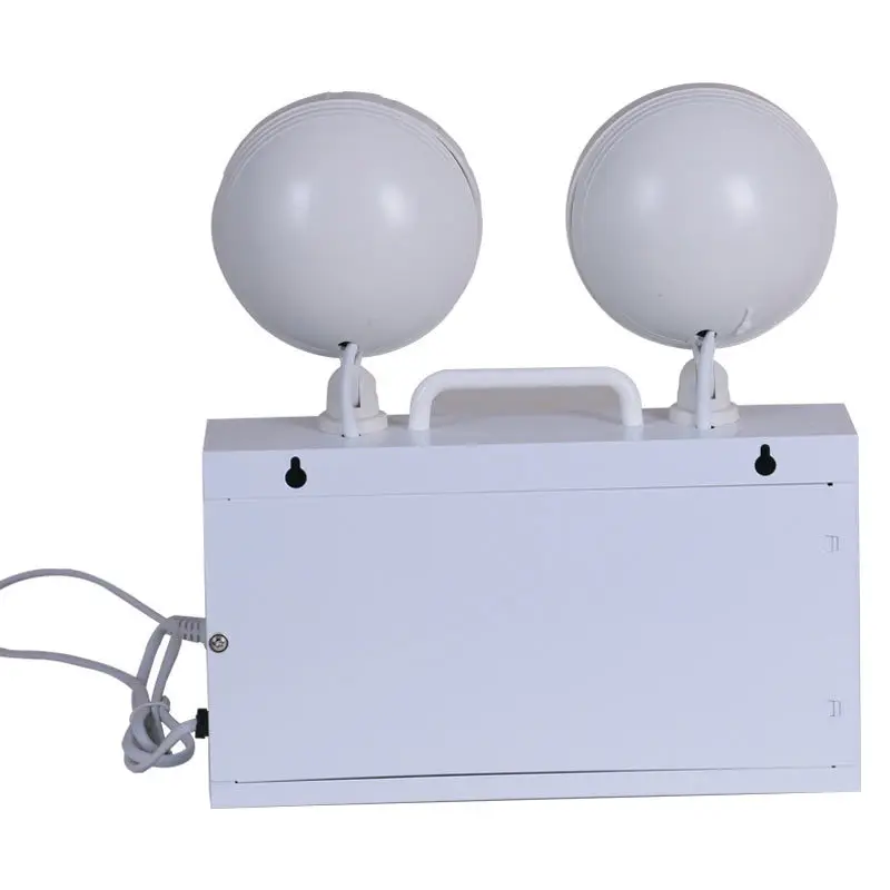 LED multifunctional fire emergency dual head light staircase corridor emergency evacuation indicator light high light source