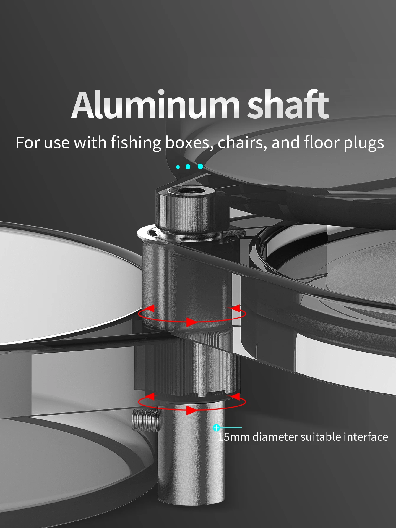 Fisch Schüssel Köder Platte 3in1 Köder Tablett Becken Fisch Lebensmittel Box Schüssel Starke Voll Magnetische Köder Lagerung Box Angeln Zubehör – Detail 1