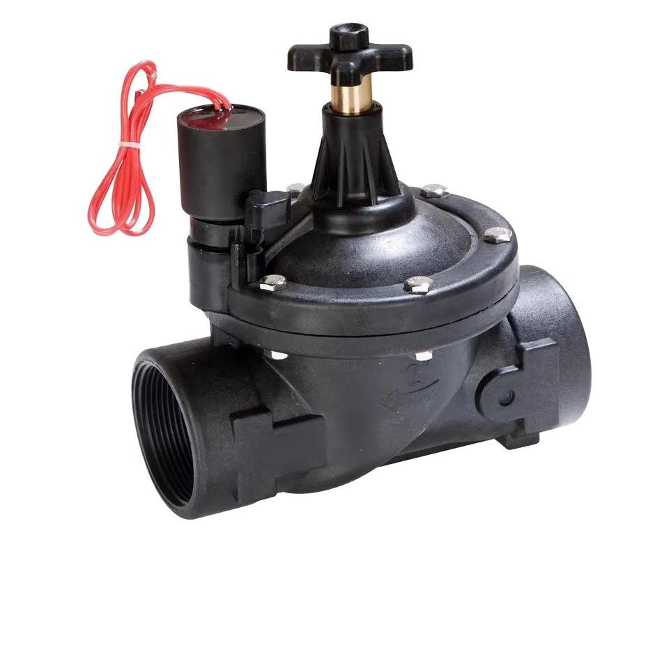 

2 inch automatic intelligent control equipment flow regulation plastic solenoid valve for agricultural irrigation gardens