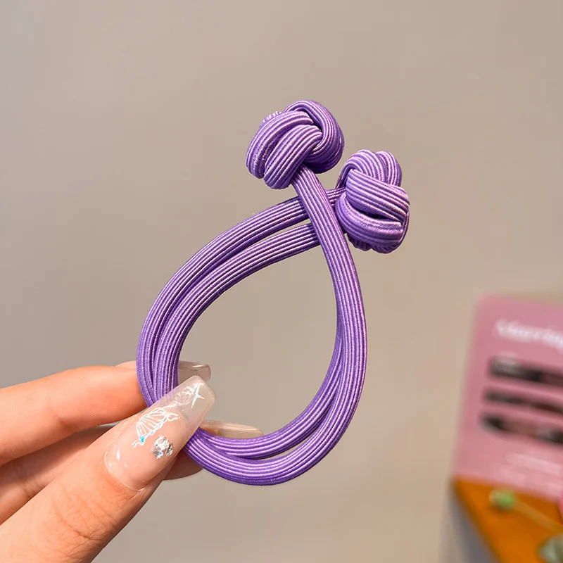 Eenvoud Stretch Rubber Haarbanden voor Vrouwen Hoge elasticiteit Mode Meisje Hoofd Touw Chouchou Haaraccessoires
