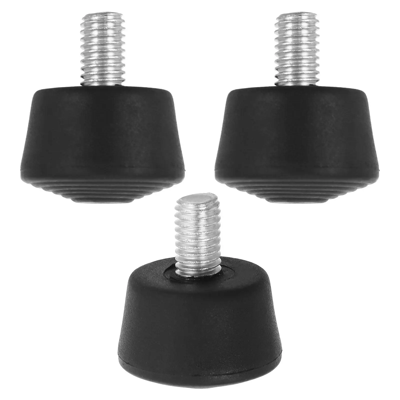 3Pcs Universal Tripod Rubber Foot Pad Replacement M8 Anti-Slip Rubber Spike for Camera Tripod Leg Stability Monopod