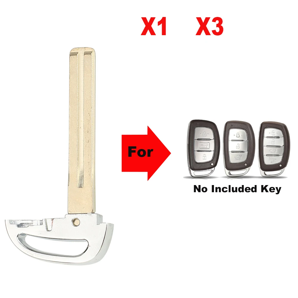 

Новый необработанный заготовочный ключ-лезвие jingyuqin X1 X3 для Hyundai Ioniq Tucson IX35 ELANTRA SOLARIS I30, смарт-чехол