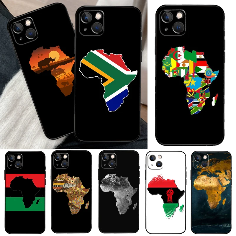Africa Map Phone Ca… - image