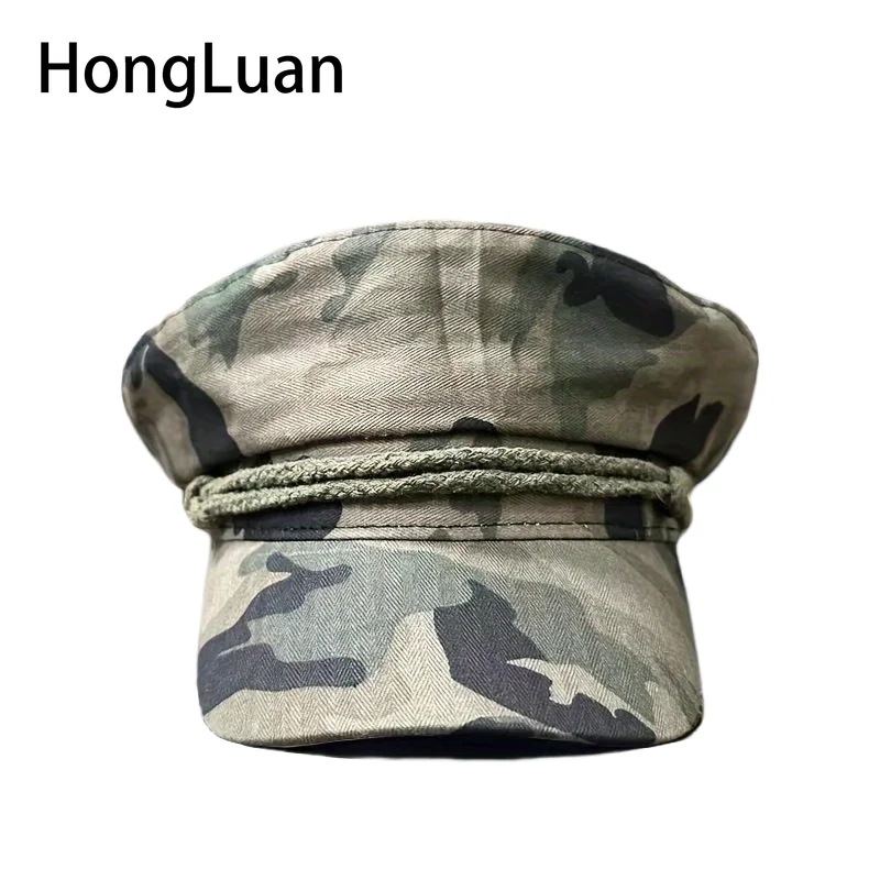 

Unisex Stylish Delicate Beret for Bachelorette Party Fashionable Bars Wear for Adults Camouflage Fashion Mardi Gras Hat