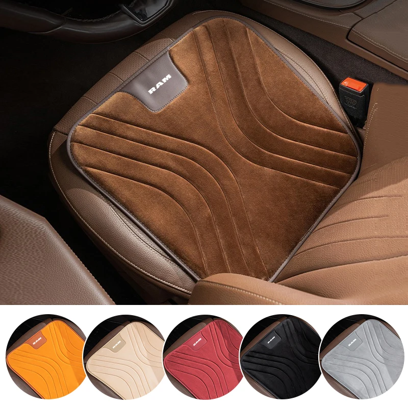 Кожаная подушка на переднее сиденье автомобиля, фланелевой чехол для сидячего сиденья для Dodge RAM Journey Charger Ram 1500 калибра Nitro Caravan Avenger