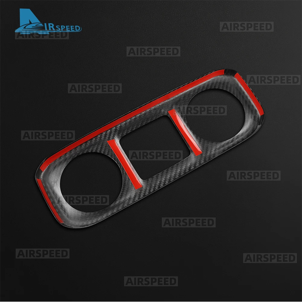 Couverture de garniture de sortie d'air de la console centrale en fibre de carbone véritable pour Mercedes Benz Classe G W465 G63 G580 AMG G500 2025 2026 2027
