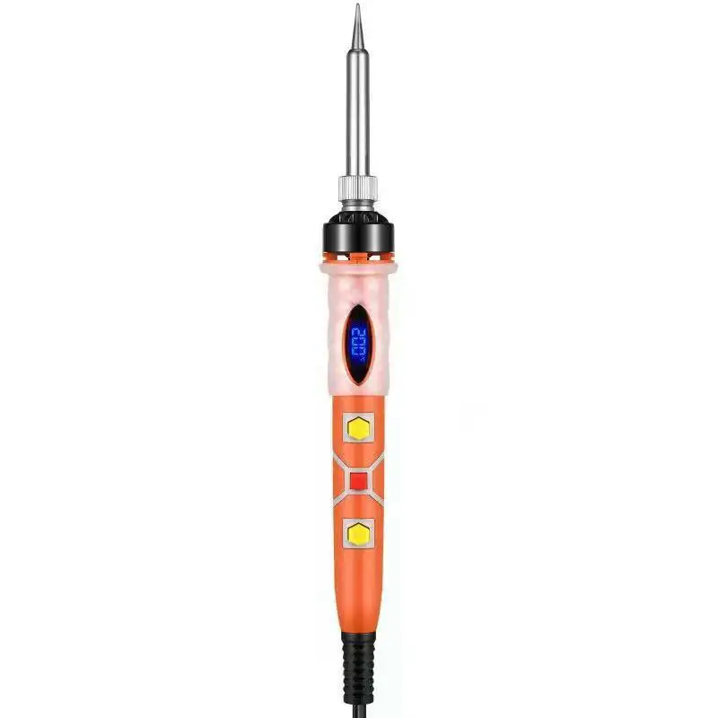 Adjustable Temperature 80W Soldering Iron Internal Heating Type Household Electronic Welding Repair Tool and Tin Wire Bracket