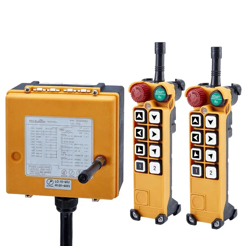 Telecontrol F26-A1 remote control universal industrial wireless control for crane AC/DC 2transmitter and 1receiver