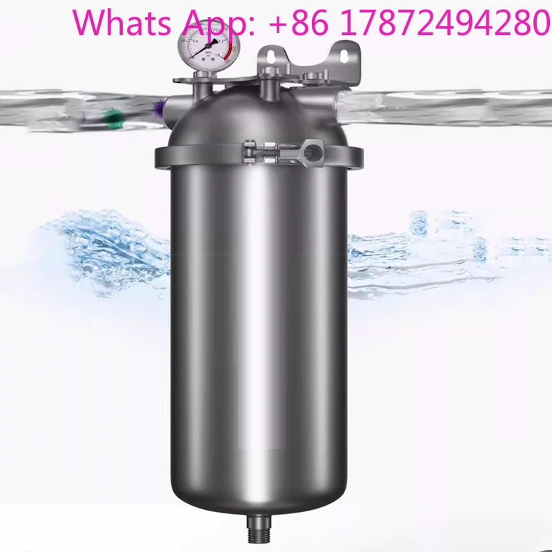 3000L-10000L/H Large flow salt-free water softener home central whole house water purifier tap scale water alkali filter