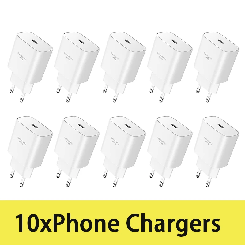 

10pcs USB Charger Phone EU Plug Adapter for Huawei Mate 10 20x 5V 2A Fast Wall Charger Phone Travel Charger for Samsung HTC