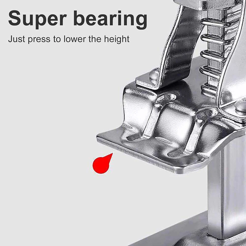 All-steel Ceramic Tile Height Regulator Foot Lifter Lifting Positioning Pad Height Manual Lifting Tool Labor-saving Arm
