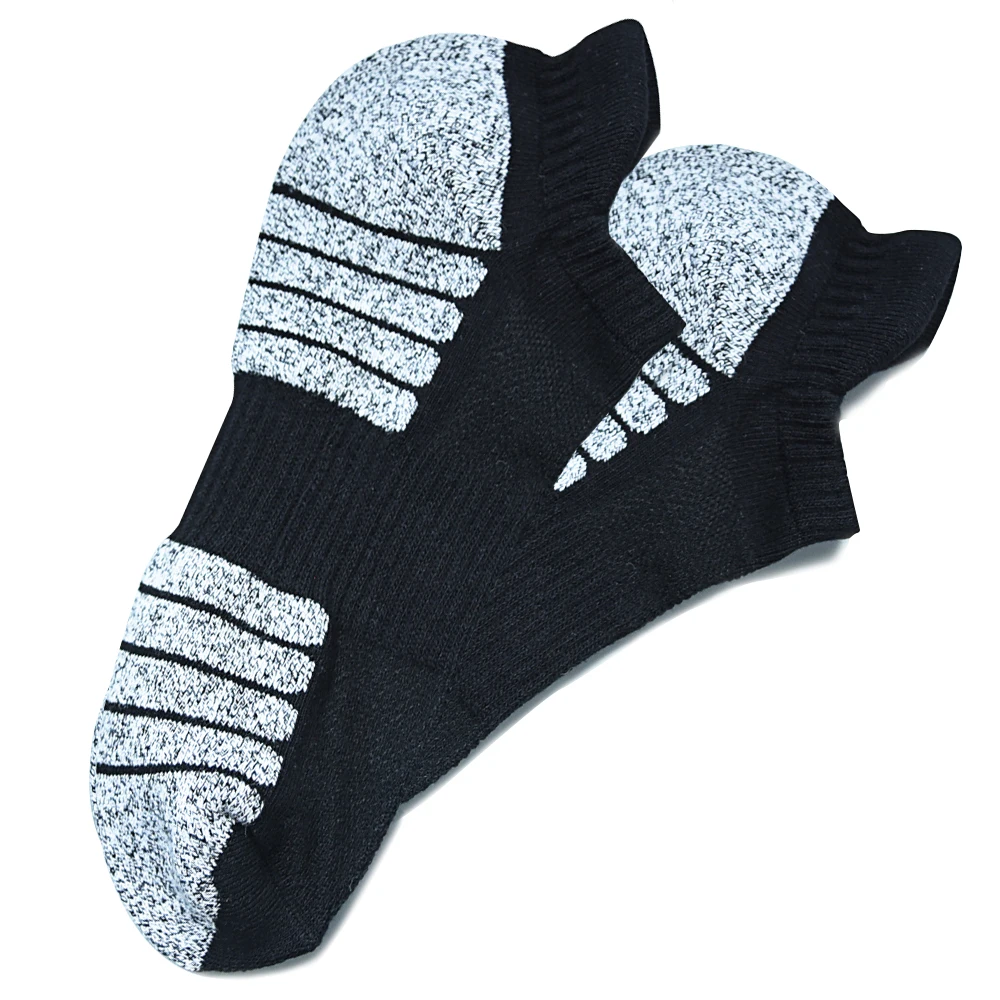 3Pairs/Lot High Quality Men Socks Ankle Breathable Cotton Sports Socks Mesh Casual Athletic Thick Cut Short Socken Gifts