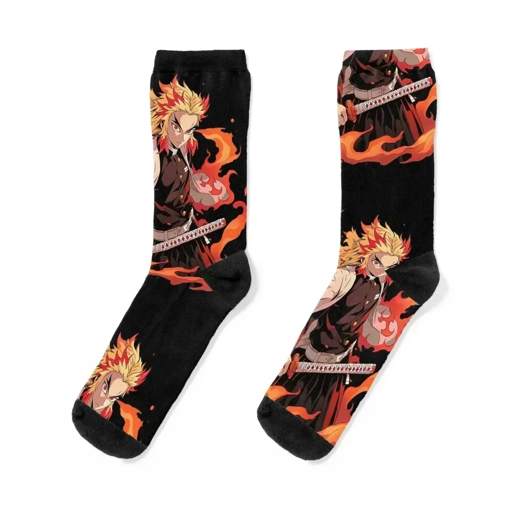 

reng0ku anime Socks retro Men's anime designer brand Socks For Men Women's