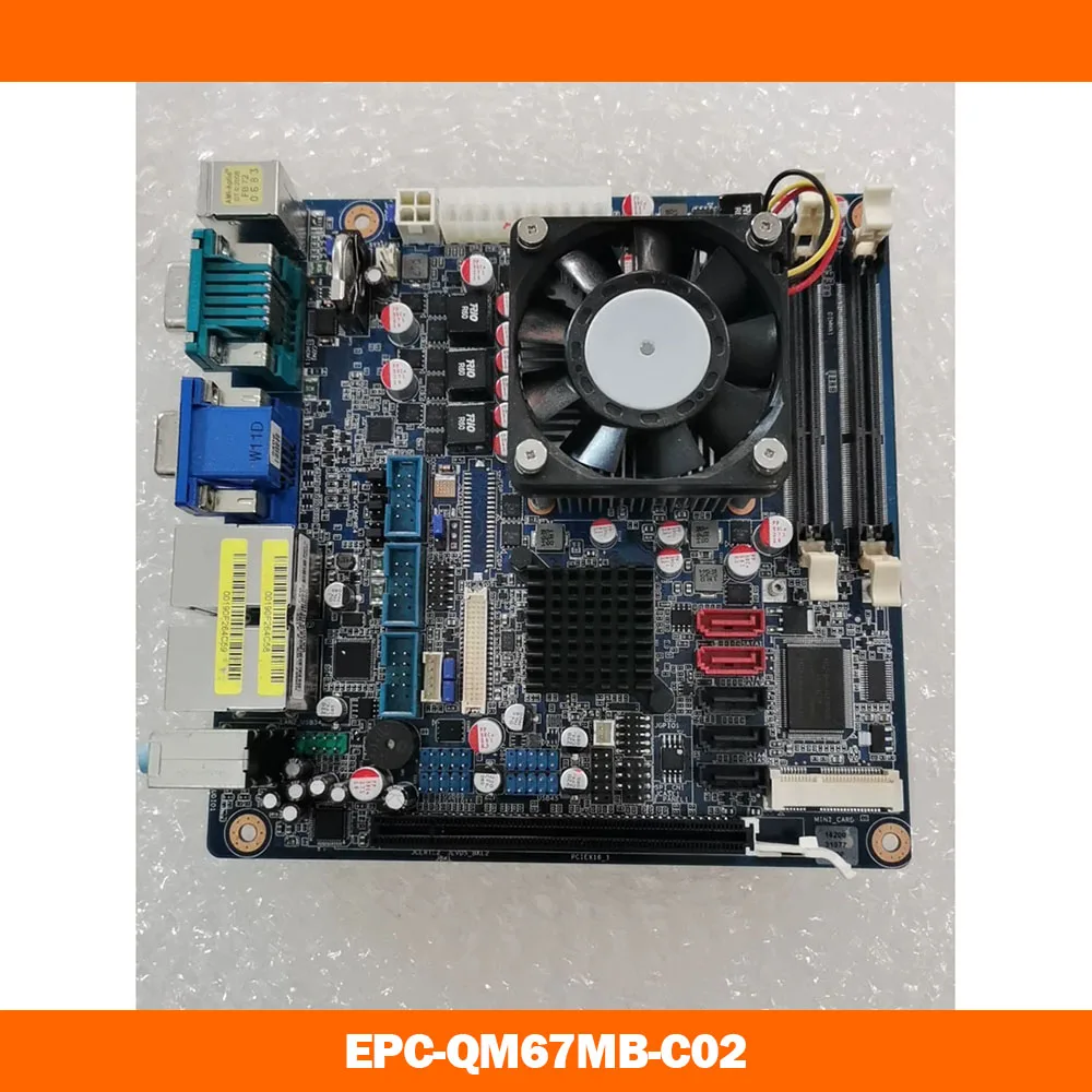 Perfect testing before shipment EPC-QM67MB-C02 multiple serial ports and dual network ports